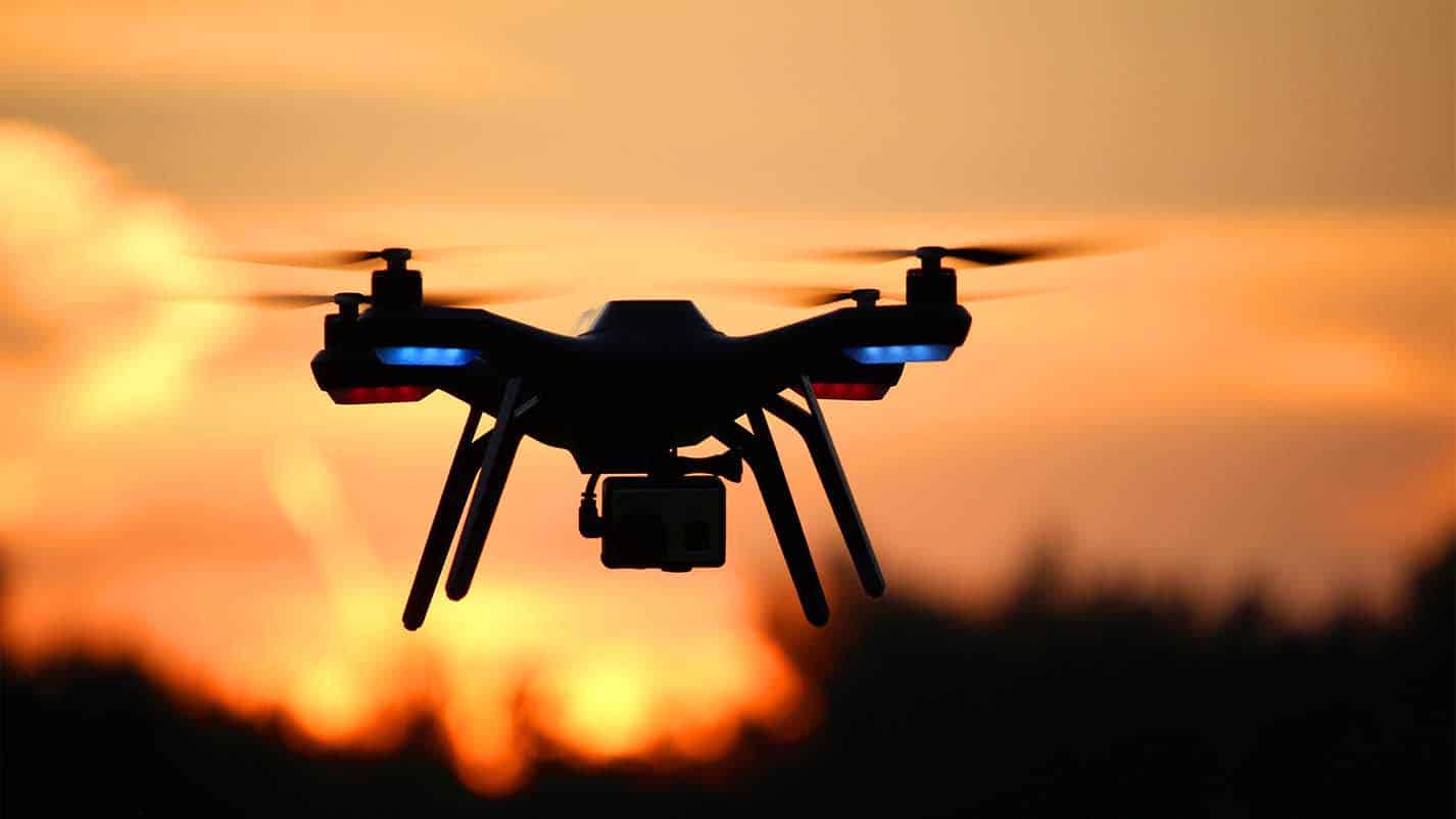 Uso de drones para investigação de gases do efeito estufa